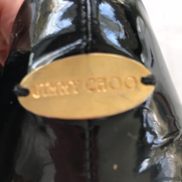 Jimmy Choo patent leather flats. - Picture 5 of 5